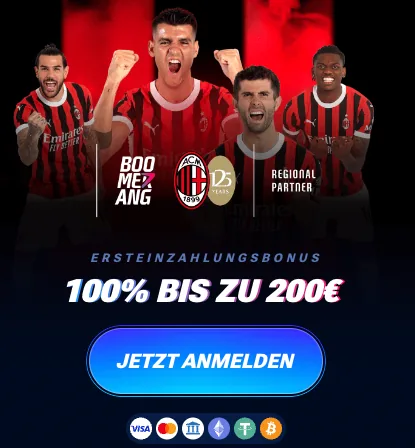 Boomerang Bet Casino bonus